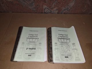 Libros del código civil