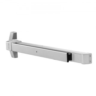 Cerraduras de Puerta con Barra de Empuje, Barras de Pánico de Acero Carbono para Puertas de Salida, con Palanca Exterior y 3 Llaves, Dispositivo de Salida de Emergencia para Puertas de Metal y Mad...
