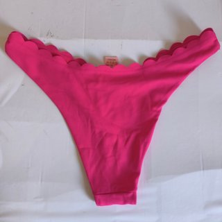 Bikini Hunkemöller rosa con volantes