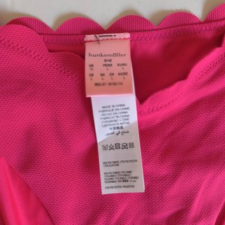 Bikini Hunkemöller rosa con volantes