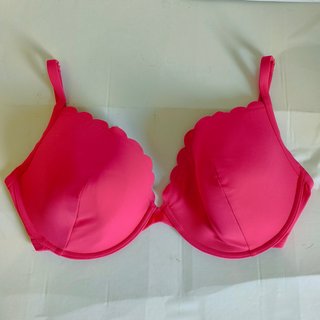 Bikini Hunkemöller rosa con volantes