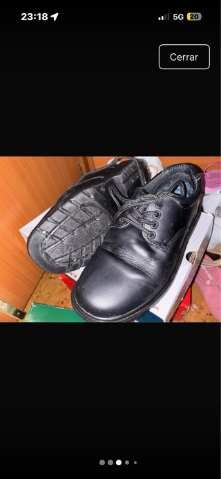 Zapatos de trabajo negros