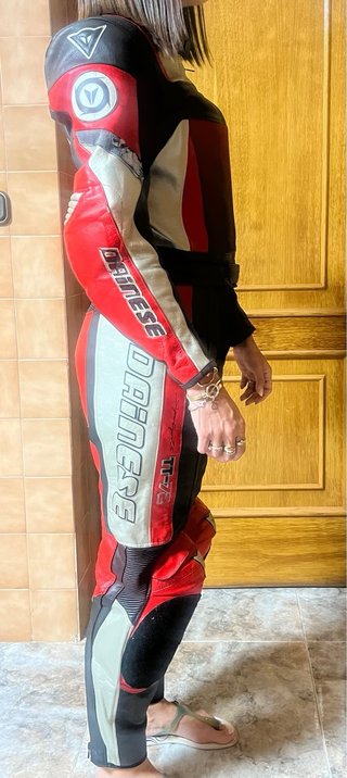 Traje de cuero Dainese moto