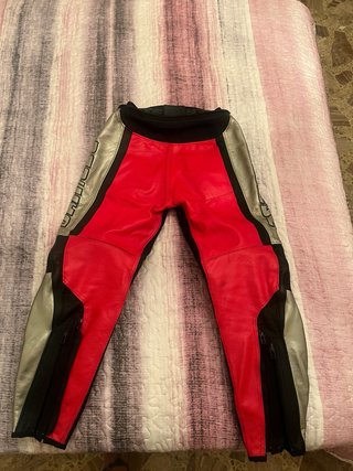 Traje de cuero Dainese moto
