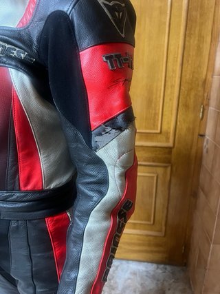 Traje de cuero Dainese moto