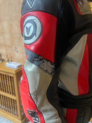 Traje de cuero Dainese moto