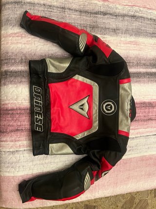 Traje de cuero Dainese moto