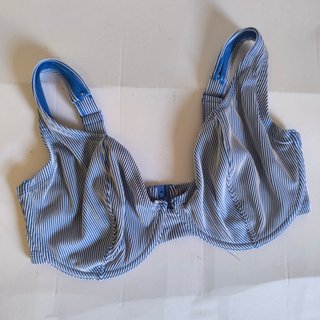Bikini Hunkemöller Rayas Azul y Blanco