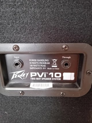 Altavoz Peavey Negro