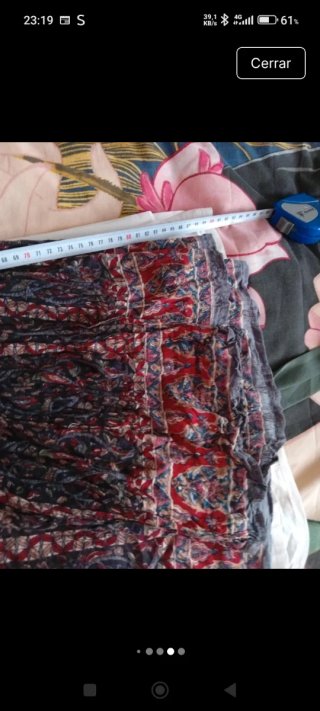 Faldas largas estampadas y blanca