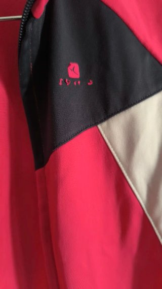 Sudadera Domyos Rosa y Negra