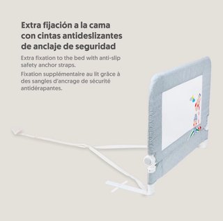 Barrera de cama infantil 90 cm