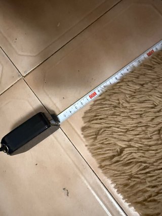 Alfombra pelo largo beige/marrón