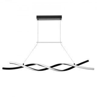 Lámparas de Araña Modernas, 24W, Luz Colgante LED Regulable con Control Remoto, Pantalla de Silicona, Lámpara de Techo con Temperatura de Color Ajustable de 3000K-6000K para Cocina y Comedor