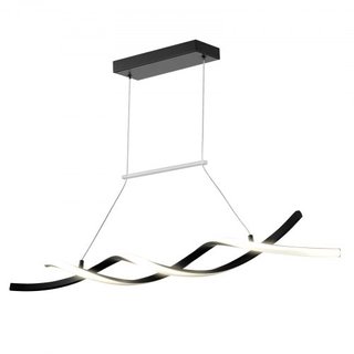 Lámparas de Araña Modernas, 24W, Luz Colgante LED Regulable con Control Remoto, Pantalla de Silicona, Lámpara de Techo con Temperatura de Color Ajustable de 3000K-6000K para Cocina y Comedor