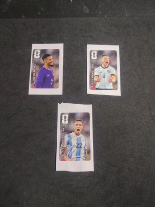 Cromos Coca-Cola: Saliba, Kimmich, Lautaro