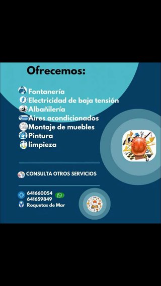 Fontaneros - electricista- albañilería 24 Horas