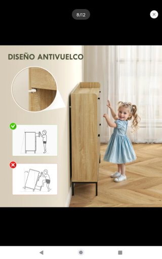 Zapatero estrecho 16 pares 110x23,5x95,5cm