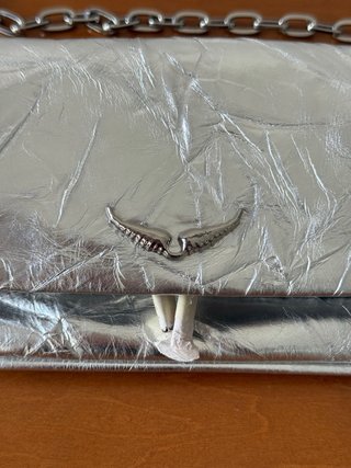 Bolso Zadig & Voltaire Rock Nano Eternal Silver