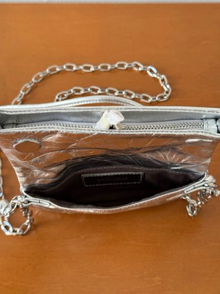 Bolso Zadig & Voltaire Rock Nano Eternal Silver
