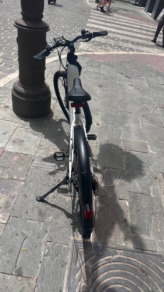 Bici Eléctrica Blanca