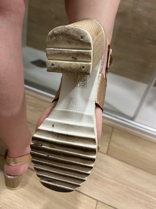 Sandalias con flecos