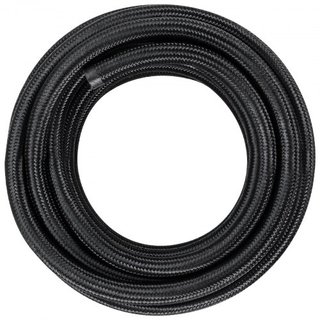 Kit de Línea de Combustible 6AN, Kit de Manguera de Combustible de 20 FT, Kit de Conexión de Manguera de Combustible de Nylon Trenzado de Acero Inoxidable de 0.34", con 12 PCS de Kit de Adaptador ...