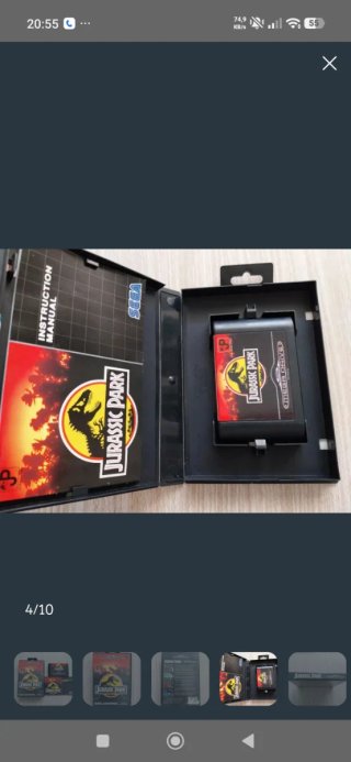 Jurassic Park Mega Drive PAL