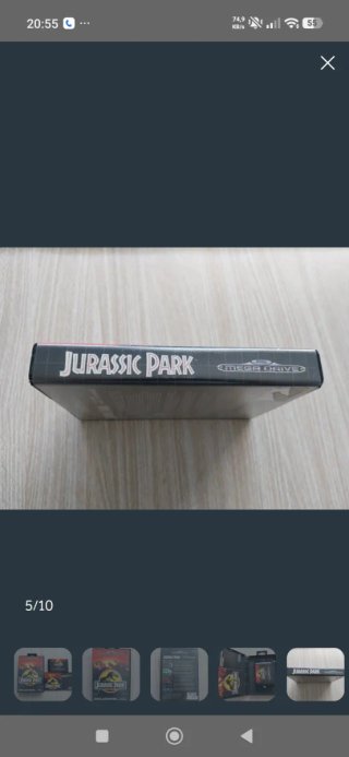 Jurassic Park Mega Drive PAL