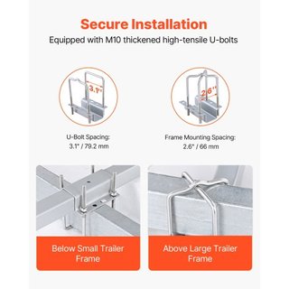 Guía de Remolque para Barcos, 2PCS Guías Cortas Ajustables para Bunk, Postes de Guía de Remolque de Acero Endurecido con Cojín Suave, Diseño de Guía de Rodillo de Alta Resistencia, para Remolque d...