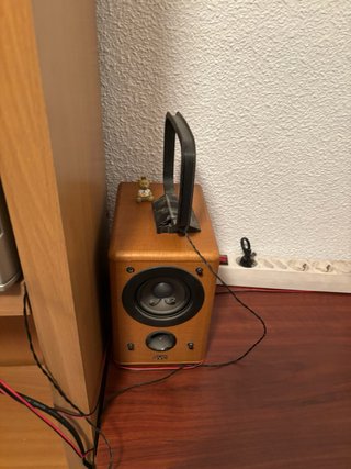 Minicadena JVC UX-T55 con Altavoces Madera