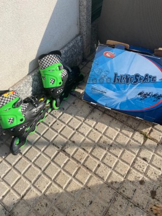Patines en línea ajustables para adultos