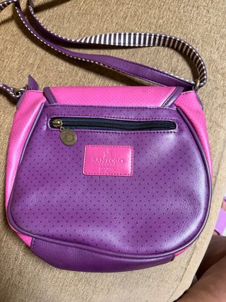 Bolso Santoro Gorjuss Niña Rosa y Morado