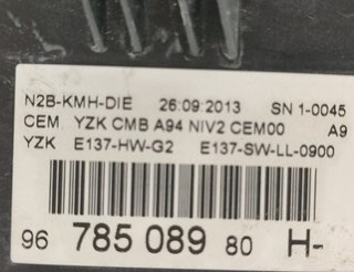 2265776 cuadro 9678508980 peugeot 2008 (--.2013->)