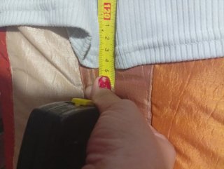Vestido largo gris XXL