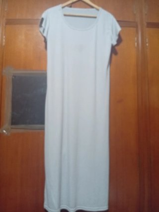 Vestido largo gris XXL
