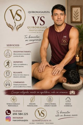Quiromasajista profesional