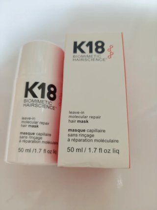 Mascarilla K18 Leave-In Molecular Repair Hair Mask