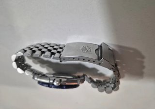 Reloj TAG Heuer Azul y Plateado