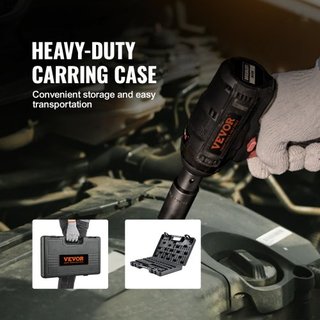 Juego de Enchufes de Impacto de 3/8", Juego de 48 Piezas SAE (5/16" - 3/4") y Métrico (8-22mm) Barra de Extensión de 6 Puntos Cr-V, Junta Universal y Adaptador para Taladro Eléctrico Incluye Estuc...