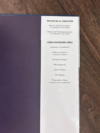 Libro “ Historia del impresionismo”