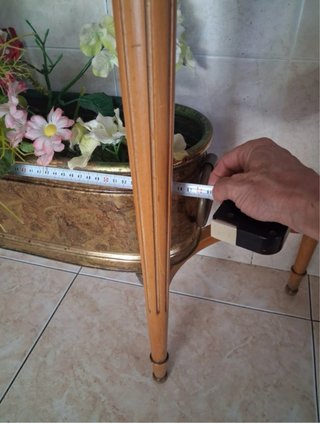 Jardinera Bronce Vintage con Soporte