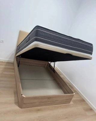 Canapé Cama dormitorio madera Nuevo