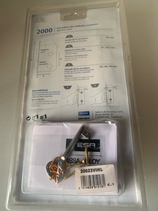 Cerradura Tesa Embutir Mortise Lock