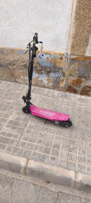 Patín Eléctrico Infantil Rosa