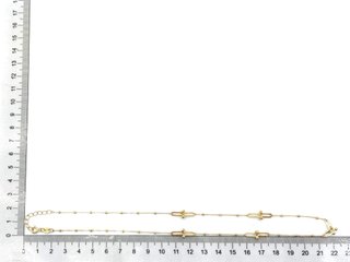 E1811489-22    Gargantilla Oro 18k 22cm