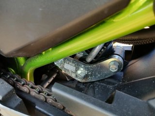 Kawasaki Z650 Negra y Verde