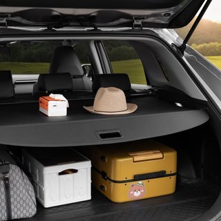 Cubierta de Carga Retráctil para Toyota, Cubierta de Maletero Impermeable Mejorada, Escudo de Seguridad y Sombra para Toyota RAV4 2019-2025 5 Plazas, Cubierta de Maletero Resistente a UV, Textura ...