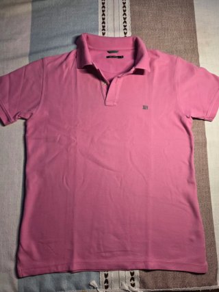 Polo Pedro del Hierro Rosa Talla M