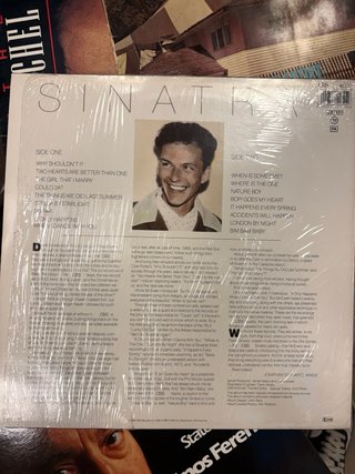 Frank Sinatra The CBS Years Vinile LP Rarità colle